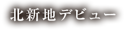 北新地デビュー